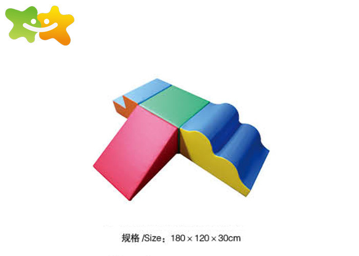 Various Color Foam Climbing Mats , Soft Play Centre Equipment Long