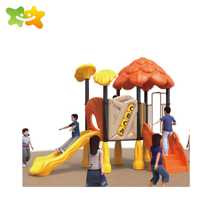 Residential Park Toddler Outdoor Playground Equipment Plastic Slide