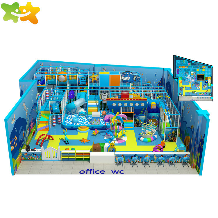 Shopping Mall Play Center Kids Entertainment Equipment For Kids Indoor