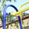 Galvanized Steel Outdoor Fitness Equipment , Commercial Playground Swing Sets
