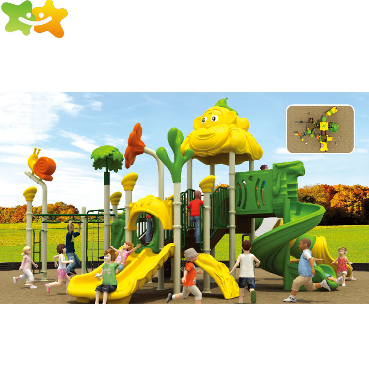 Interactive Playground Equipment Slide Sets Children Large Outdoor