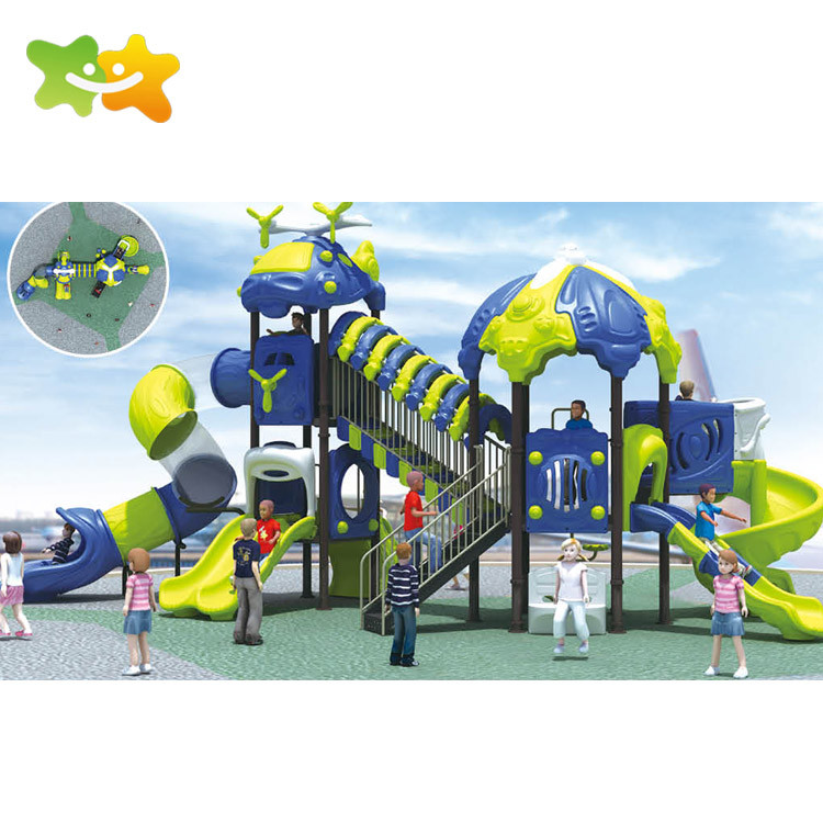 Anti Crack Backyard Plastic Playground Slide For Child 3 Years Old