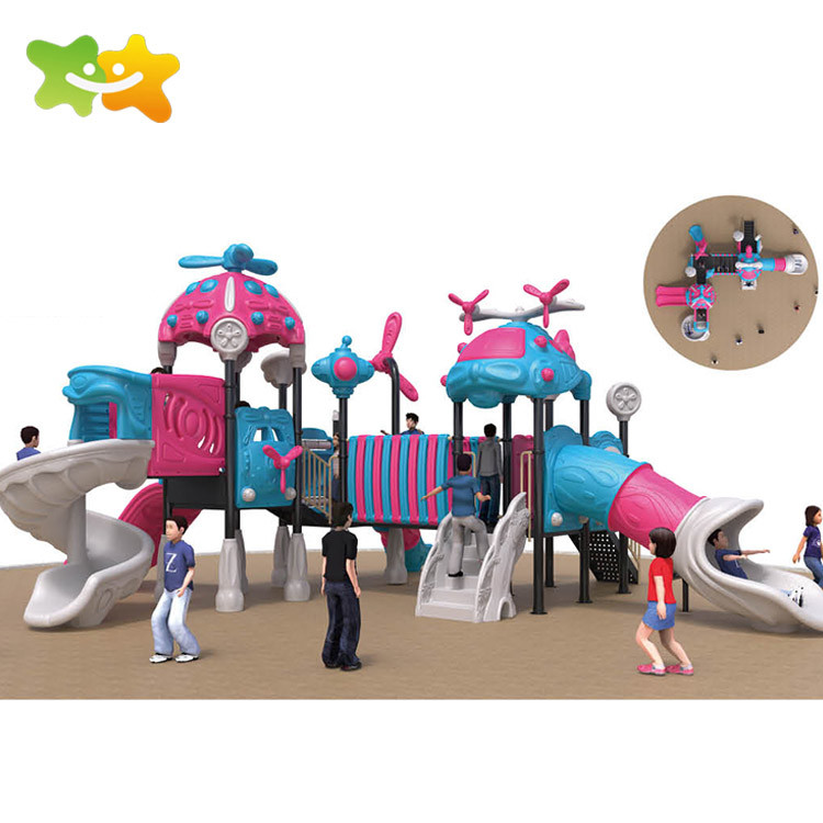 Anti Crack Backyard Plastic Playground Slide For Child 3 Years Old