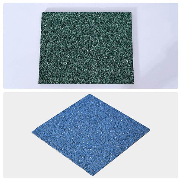 Wearproof Playground Flooring Mats , Rubber Safety Mats For Play Areas