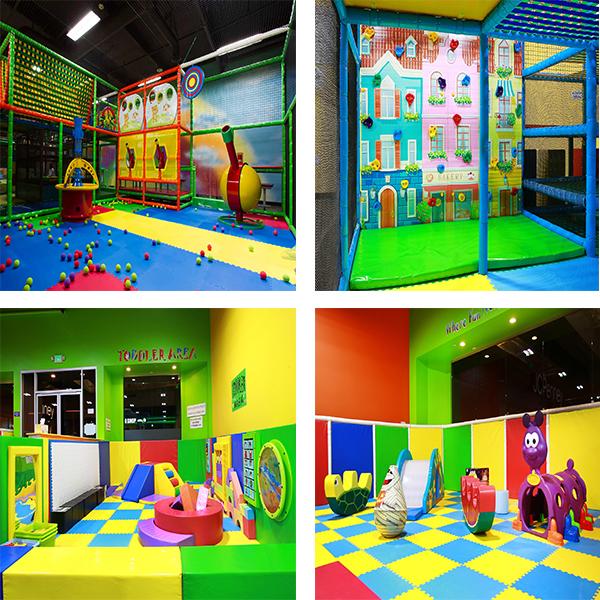 ASTM 4m Indoor Play Center Equipment Kids Playground With Multiple Play