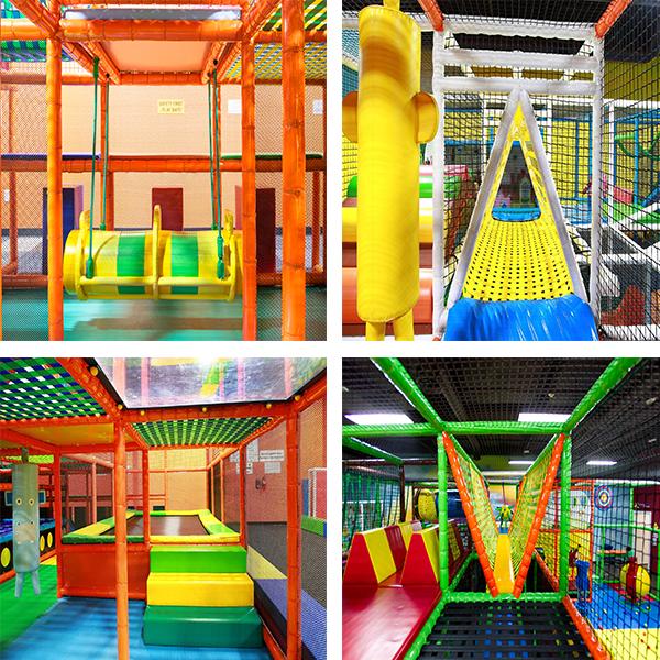 ASTM 4m Indoor Play Center Equipment Kids Playground With Multiple Play