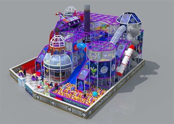 Space Themed Indoor Big Playground Kids Play Center Commerial Kids Equipment For Business