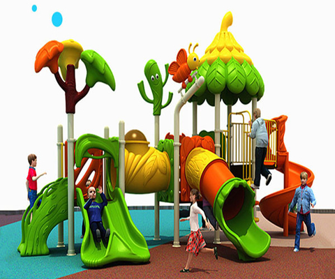 ODM Kids Plastic Playground Equipment , Commercial Outdoor Playground Equipment