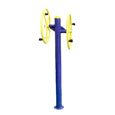 Ground Mounted Outdoor Fitness Equipment Multiapplication Galvanized Steel
