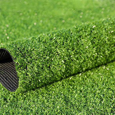 Grass Type Playground Flooring Mats Weatherproof With 30mm Pile Height