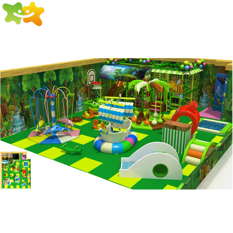 Adventure Park Children Playground Equipment Indoor Baby Soft Play Area