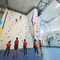 Mixed Color Fiberglass Rope Adult Climbing Wall For Shopping Mall