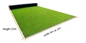 SGS Dark Green High Density green grass floor mat Artificial 4*25m PE PP