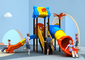Residential Kids Playground Slide 1048cm Antistatic Anticrack