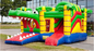 High Slide Kids Inflatable Bouncer Tarpaulin Material Fire Retardant Waterproof