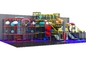 Four Level Daycare Indoor Playground Equipment , 6M Playground With Ball Pit