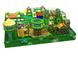 Jungle Themed Kids Indoor Playground Equipment Fireproof ODM Available