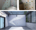 Reinforced Indoor Climbing Wall Panels , Plastic Rock Wall For Swing Set
