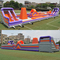 Outdoor Kids Inflatable Bouncer Anti UV With Multi Obstacles TUV Approved