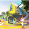 ODM Outdoor Amusement Park Equipment Fiberglass For Unisex Kids Play