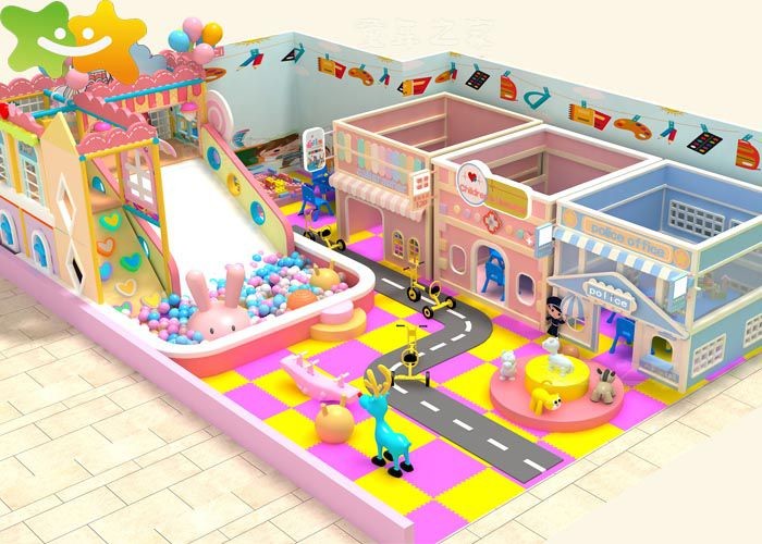 1200m² Kids Indoor Playground Equipment Ninja Warrior ...
