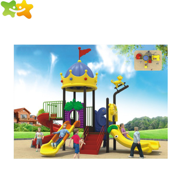 Garden Backyard Plastic Playground Slide Outdoor Children'S Plastic