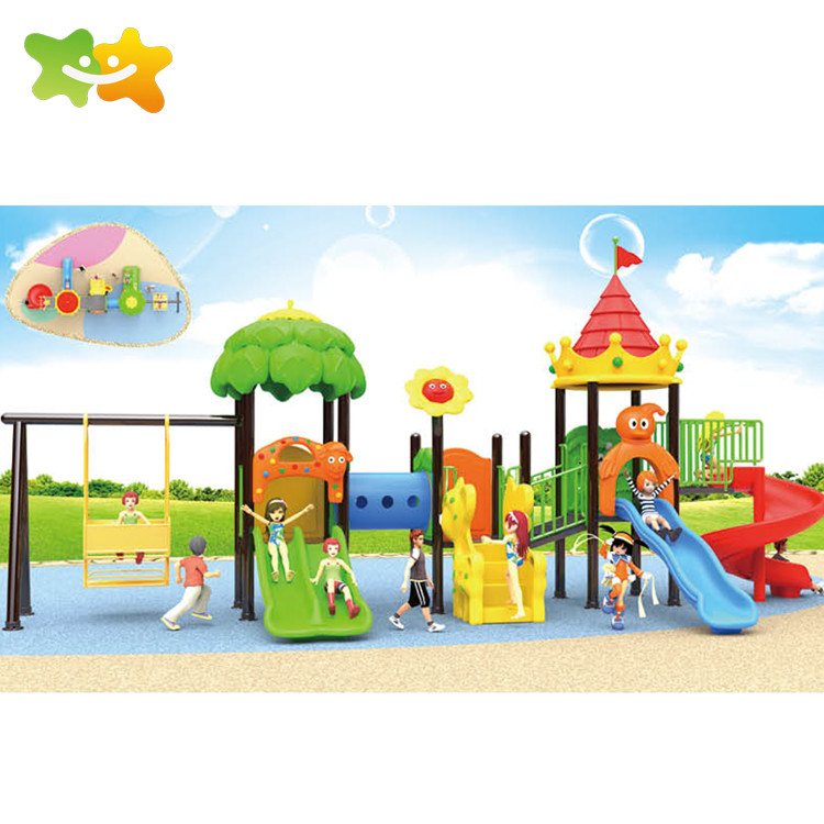 Garden Backyard Plastic Playground Slide Outdoor Children'S Plastic