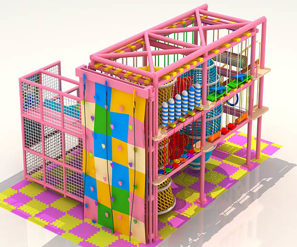 Balance Rope Course Multilevel Adventure Rope Course Outdoor With Balance Bridge