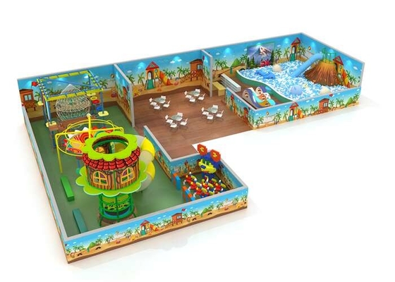 Commercial Soft Play Indoor Equipment Playground Ball Pool With Obstacle Course