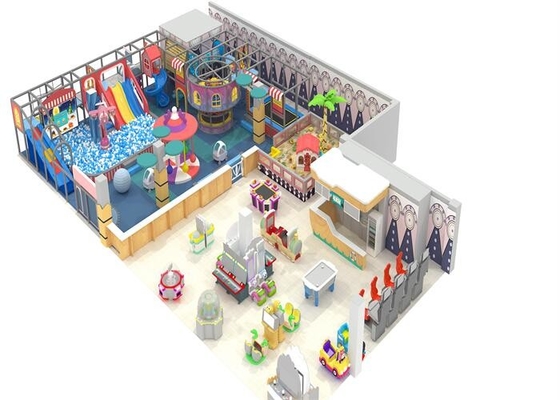 Customized Play Park Equipment Playground Ball Pool With Kids Game Machine