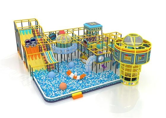 Big Ball Pits Slide Play Equipment Indoor Play Structure For Kindergarten