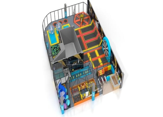 ODM Design Childrens Indoor Trampoline Multiple Play Games For Shopping Mall