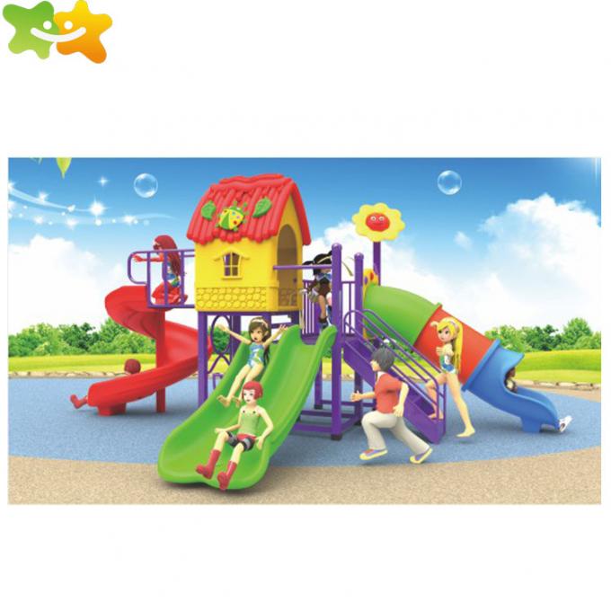 Garden Backyard Plastic Playground Slide Outdoor Children'S Plastic