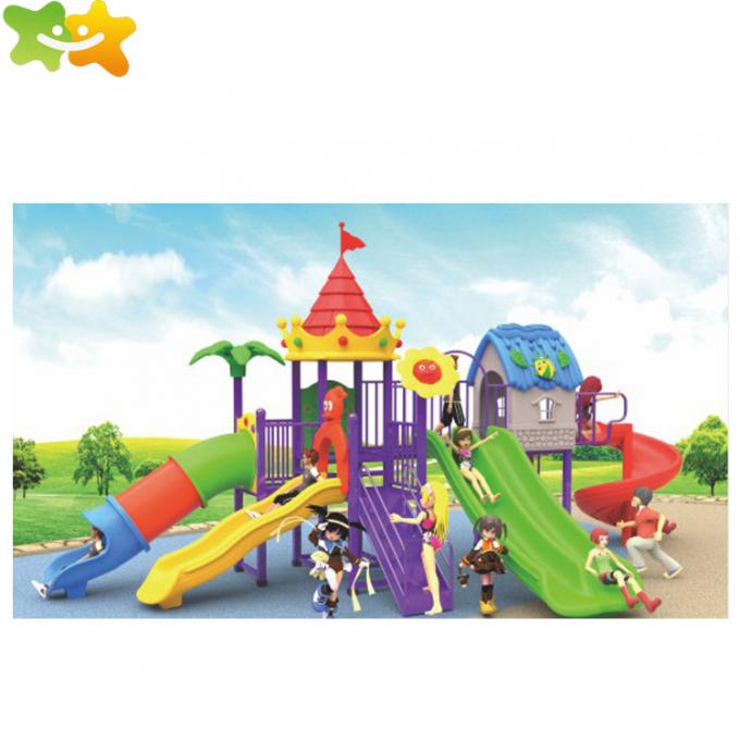Garden Backyard Plastic Playground Slide Outdoor Children'S Plastic
